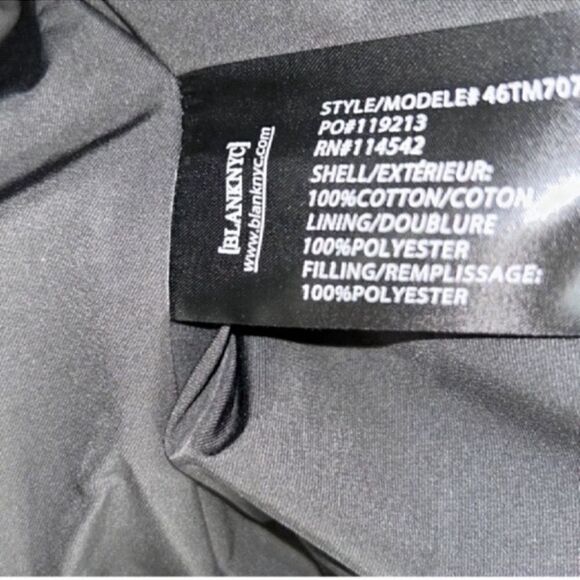 BLANK NYC Men's Black Corduroy
Vest(Size Large) - Picture 7 of 8